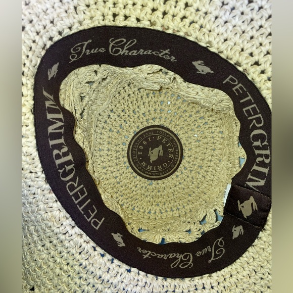 Peter Grimm True Character woven beach hat - Picture 3 of 4